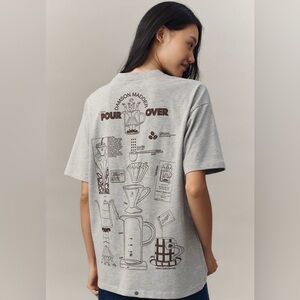 NWT Damson Madder Gray Graphic T-Shirt